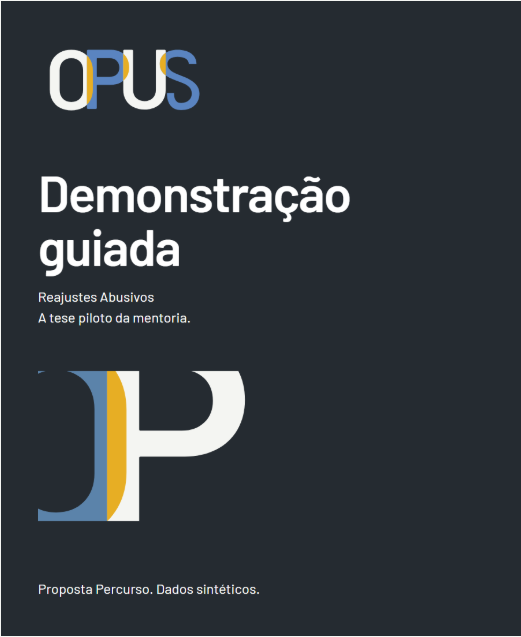 Capa da demonstração guiada